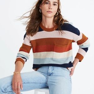Madewell Knit Thompson Crew Neck Sweater Size XXS